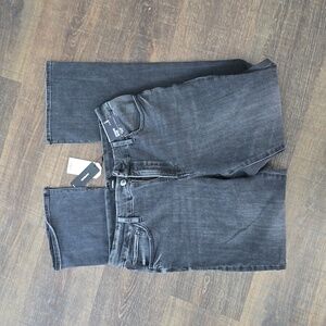 Express gray Skyscraper mid rise L NWT regular jeans